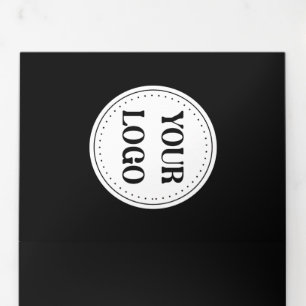 Custom, Elegant, Wedding Ceremony Keepsake Invita Tri-Fold Invitation