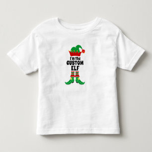 Custom Elf I'm The Custom Elf Create your own Toddler T-Shirt