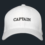 Custom Embroidered Captain -template baseball hats<br><div class="desc">Custom Embroidered Captain</div>