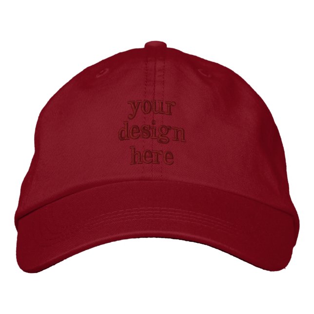 Custom Embroidered Hat (Front)