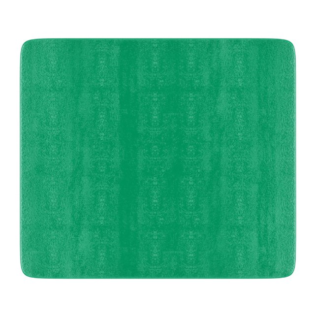 Custom Emerald Green Cutting Board (Front)