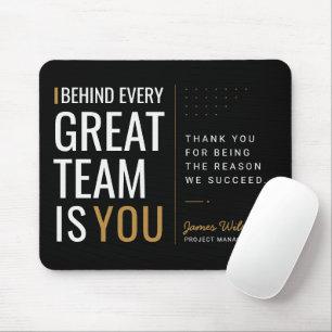 Custom Employee Appreciation Thank You Coworker Mouse Mat