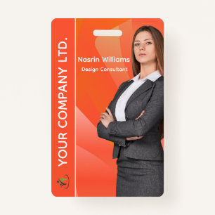 Custom Employee ID Badge