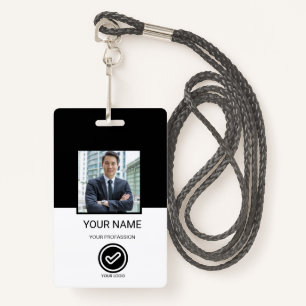 Custom Employee ID Badge
