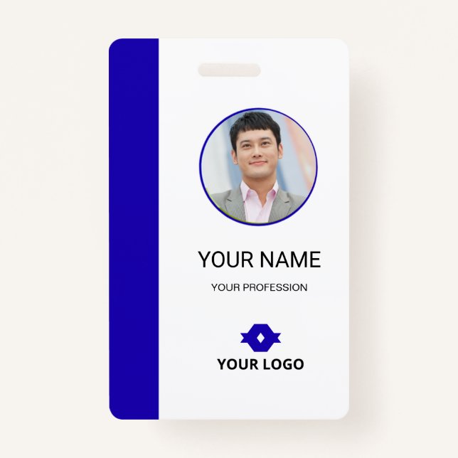 Custom Employee ID Badge (Front)