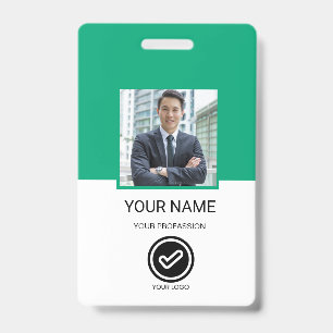 Custom Employee ID Badge