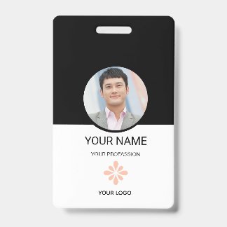 Custom Employee ID Badge