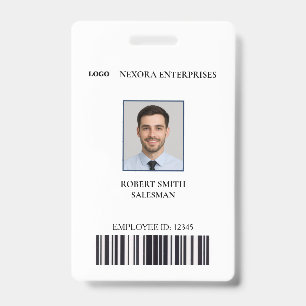 Custom Employee ID Card   COMPANY NAME Badge