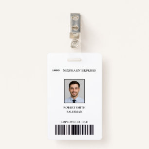Custom Employee ID Card COMPANY NAME ID Badge