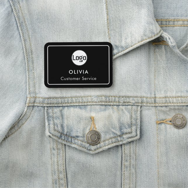 Custom Employee Logo,  Name Tag (In Situ)