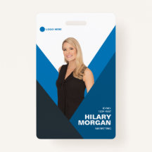Custom Employee Name Badge Custom Logo