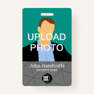 Custom Employee - Photo, Bar Code, Logo, Name ID Badge