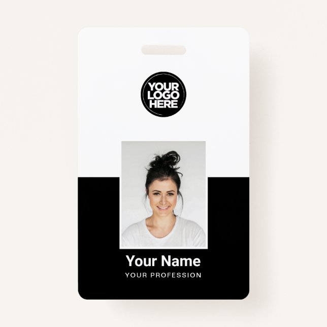Custom Employee Photo Company Security Id Badges (Front)
