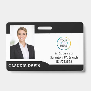 Custom Employee Photo ID Badge