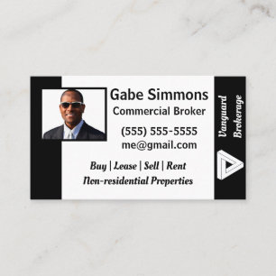 Custom Employee Photo ID Business Card