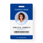 Custom Employee Photo ID Card