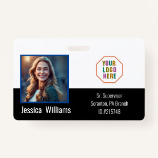 Custom Employee Photo ID Company ID Badge