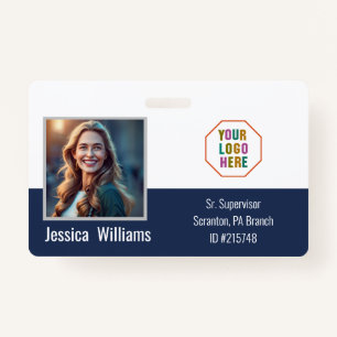 Custom Employee Photo ID Company ID Badge