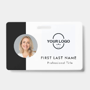 Custom Employee - Photo, Logo, Name ID Badge
