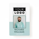 Custom Employee Photo Logo Name