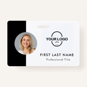 Custom Employee - Photo, Logo, Name ID Badge ID Badge