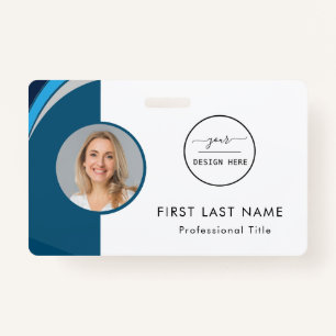 Custom Employee - Photo, Logo, Name ID  ID Badge