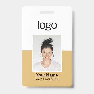 Custom Employee Photo Name Tag Badges ID Badge