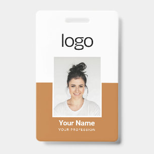 Custom Employee Photo Name Tag Badges ID Badge
