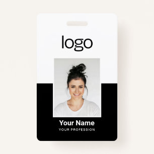 Custom Employee Photo Name Tag Badges ID Badge