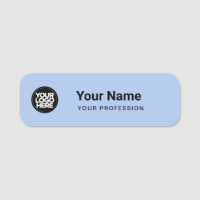 Custom Employee Pin Name Tag or Magnetic with Logo