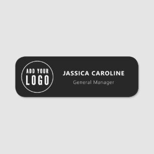Custom Employee Pin Name Tag or Magnetic with Logo