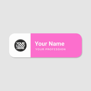 Custom Employee Pin Name Tag or Magnetic with Logo