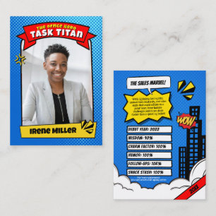 Custom Employee Trading Card Fun Gift 10 pcs/pack