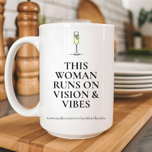 Custom Empowerment Mug, female entrepreneur gift Coffee Mug