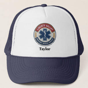 Custom EMT Logo Hat with Personalised Name