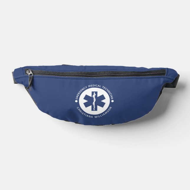 Custom EMT Symbol Emergency Medical Technician Bum Bags (Lay Down)