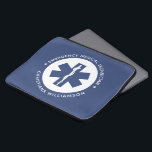 Custom EMT Symbol Emergency Medical Technician Laptop Sleeve<br><div class="desc">Custom EMT Symbol Emergency Medical Technician Gifts!</div>