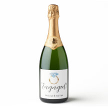 Custom Engaged Diamond Ring Engagement Party