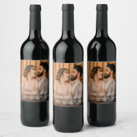Custom Engagement Photo Save the date