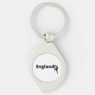 custom England soccer Key Ring