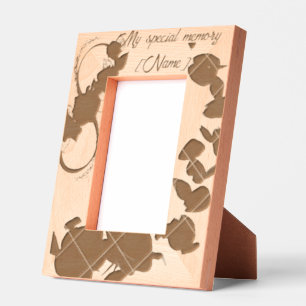Custom Engraved Wooden Photo Frame – "My Special M
