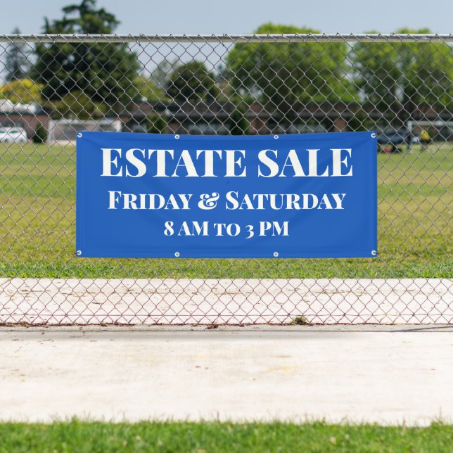 Custom Estate Sale Banner (Insitu)