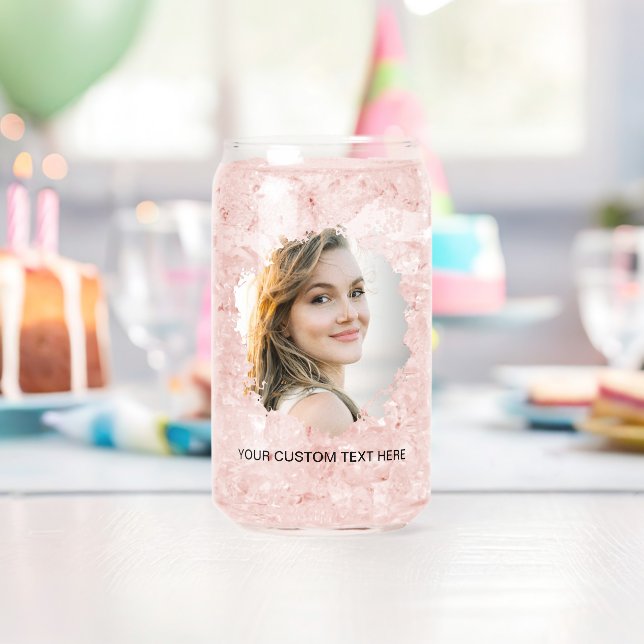Custom Etched Photo Effect Instagram Can Glass (Insitu (Birthday))