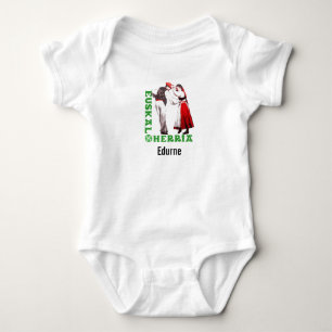 Custom, Euskal Herria, traditional Basque dancing: Baby Bodysuit