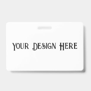 Custom Event Bulk ID Badge