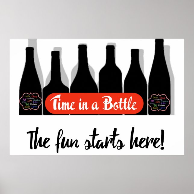 Custom event poster (Front)