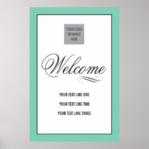Custom Event Welcome Sign Poster