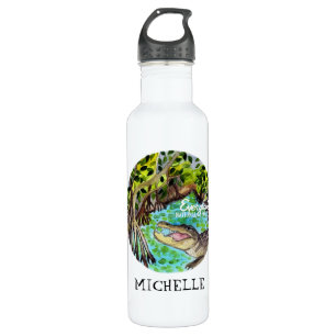 CUSTOM Everglades National Park Florida Watercolor 710 Ml Water Bottle