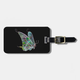 Custom Exotic Butterfly Luggage Tag