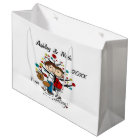 Custom Expectant Couple With Dog Ornament